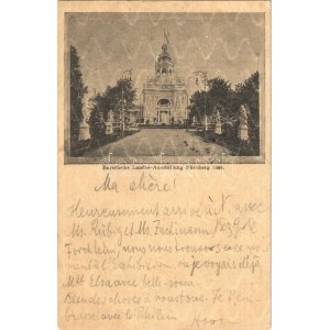 1896 (Vorläufer!) Nürnberg, Nuremberg; Bayerische Landes-Ausstellung / Bavarian state exhibition (EK...