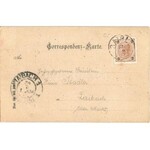 1899 Cave del Predil, Raibl; Cinque Punte / general view, mountain. Verlag v. Josef Dreyhorst. Photochromiekarte v. Joh...