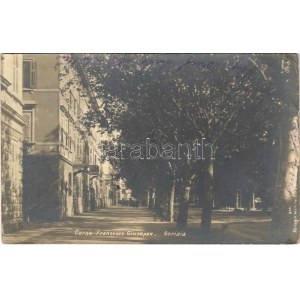 1903 Gorizia, Görz, Gorica; Corso Francesco Giuseppe / street. photo (EK)