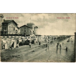 1907 Grado, Un saluto de Grado, casa Maruka / beach, villa (fl)