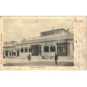 1906 Bucharest, Bukarest, Bucuresti, Bucuresci; Camera Deputatilor. J. Saraga & Cie. ...