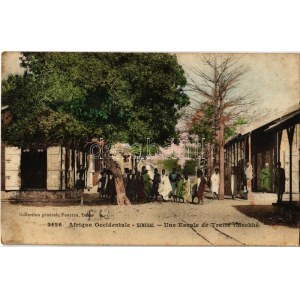 1913 Meckhe, Une Escale de Traite. Afrique Occidentale / street view (fl)