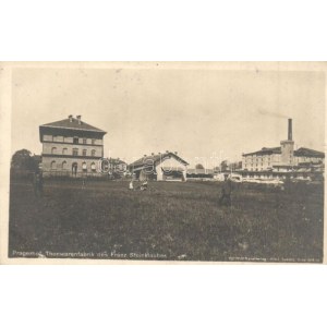 Pragersko, Pragerhof; Thonwarenfabrik des Franz Steinklauber / Clay goods factory. Amalie Churfürst