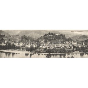 Sevnica, Lichtenwald; panoramacard