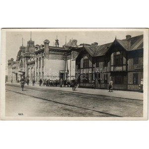 1916 Kovel, Kowel; Bahnhof. Verlag der k.u.k. Feldbuchhandlungen des 4. A.-K. Qu.-Abt. Feldpost 340. / railway station...