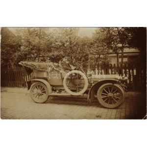 1912 Romford, autó sofőrrel / vintage automobile with driver. photo (EK)