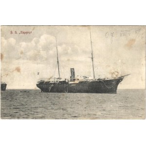 SS Espero gőzhajó / steamship (fl)