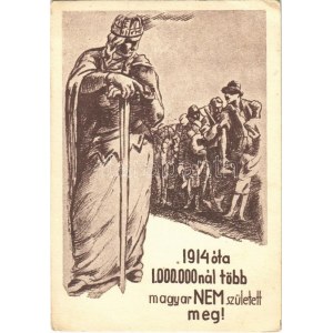 1914 óta 1000000-nál több magyar nem született meg! A Magyar Szülők Szövetsége nemzetvédelmi mozgalma az egyke ellen ...