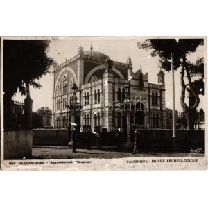 Thessaloniki, Salonique; Musée Archeologique / Yeni Mosque, built for the city's Dönmeh community...