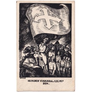 1940 Minden viharral szemben. A Magyar Nemzeti Szocialista Párt kiadása, Bp. Baross tér 17. F.K....