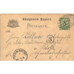 1897 (Vorläufer!) Nürnberg, Nuremberg; XII. Deutsches Bundesschiessen / 12th German federal shooting (EK...