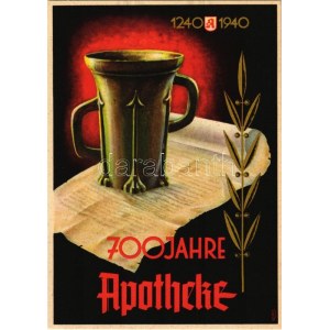 1240-1940 700 Jahre Apotheke / Pharmacy advertisement