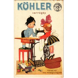 Köhler varrógép marad és lesz mindig a legjobb / Sewing machine advertisement