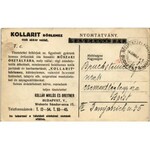 1926 Kollarit-Bőrlemez kaucsuk kompositioval bevont szagtalan tetőfedéllemez. Légrády testvérek kiadása ...