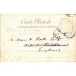 1906 Cie Gle Transatlantique (Compagnie Générale Transatlantique) / French shipping company avdertisement, litho s: E...