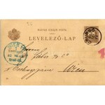1896 (Vorläufer!) Hunyadi János. Ezredéves Országos Kiállítás / Hungarian Millennium Exhibition art postcard...
