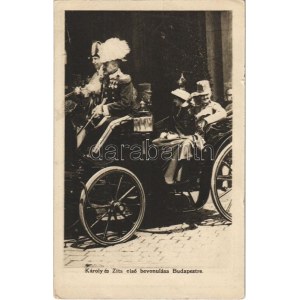 Károly és Zita első bevonulása Budapestre / Charles I of Austria and Queen Zita entering Budapest + 1916 IV...