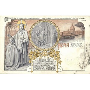 1899 Roma, St. Quodcumque Solueris Super Terram Erit Solutum Et In Coelis (Matth. XVI. 19.) (EK)