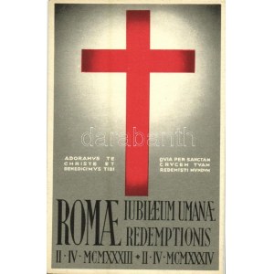 1933-1934 Romae, Iubilaeum Umanae Redemptionis. Comitato Centrale Anno Santo / Rome, Jubilee: Redemption of Humanity ...