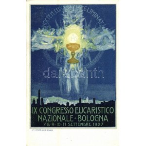 1927 IX Congresso Eucaristico Nazionale Bologna. Noctem Lux Eliminat / 9th National Eucharistic Congress (Rb...