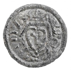 1162-1163. Denár Ag II. László (0,20g) T:2 Hungary 1162-1163. Denár Ag Ladislaus II (0,20g) C:XF Huszár: 58...
