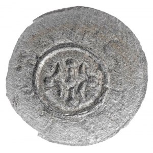 1162-1172. Denár Ag III. István (0,17g) T:1-,2 ph. / Hungary 1162-1172. Denar Ag Stephen III (0,17g) C:AU...