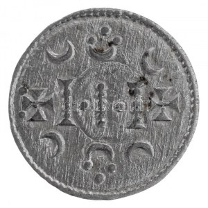 1162-1172. Denár Ag III. István (0,17g) T:1-,2 / Hungary 1162-1172. Denar Ag Stephen III (0,17g) C:AU,XF Huszár...