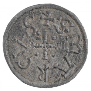 1172-1196. Denár Ag III. Béla (0,46g) T:1- patina / Hungary 1172-1196. Denár Ag Béla III (0,46g) C:AU patina Huszár...