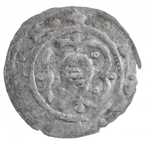 1205-1235. Denár Ag II. András (0,57) T:2- ph. / Hungary 1205-1235. Denar Ag Andreas II (0,57g) C...
