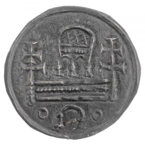 1205-1235. Denár Ag II. András (0,50) T:1- patina / Hungary 1205-1235. Denar Ag Andreas II (0,50g) C...