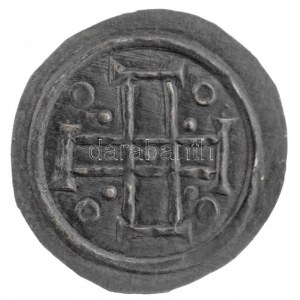 1205-1235. Denár Ag II. András (0,50) T:1- patina / Hungary 1205-1235. Denar Ag Andreas II (0,50g) C...