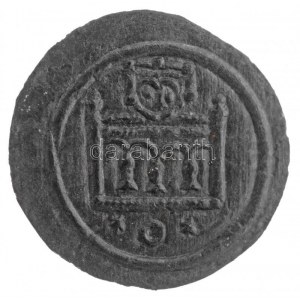 1205-1235. Denár Ag II. András (0,51g) T:1- patina / Hungary 1205-1235. Denar Ag Andreas II (0,51g) C...