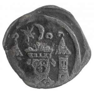 1205-1235. Obulus Ag II. András (0,26g) T:2- patina / Hungary 1205-1235. Obulus Ag Andreas II (0,26g) C...