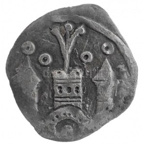 1205-1235. Obulus Ag II. András (0,26g) T:2- patina / Hungary 1205-1235. Obulus Ag Andreas II (0,26g) C...