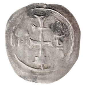 1205-1235. Denar Ag II. András (0,64) T:2- patina / Hungary 1205-1235. Obulus Ag Andreas II (0,64g) C...