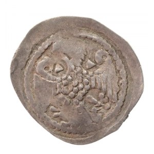 1205-1235. Denar Ag II. András (0,64) T:2- patina / Hungary 1205-1235. Obulus Ag Andreas II (0,64g) C...