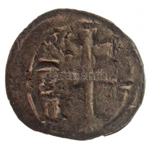 1205-1235. Obulus Ag II. András (0,18) T:3 patina / Hungary 1205-1235. Obulus Ag Andreas II (0,18g) C...