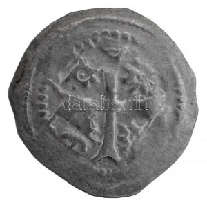 1205-1235. Denár Ag II. András (0,66g) T:2- patina / Hungary 1205-1235. Denar Ag Andreas II (0,66g) C...