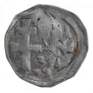 1205-1235. Denár Ag II. András (0,74g) T:2 patina / Hungary 1205-1235. Denar Ag Andreas II (0,74g) C...
