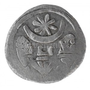 1235-1270. Denár Ag IV. Béla (0,56g) T:2,2- R! / Hungary 1235-1270. Denar Ag Bela IV (0,56g) C:XF,VF Rare! Huszár...