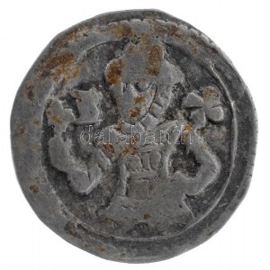 1272-1290. Denár Ag IV. László (0,58g) T:2 patina / Hungary 1272-1290. Denar Ag Ladislaus IV (0,58g) C...