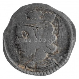 1290-1301. Denár Ag III. András (0,30g) T:2- karc, patina R! Hungary 1290-1301. Denar Ag Andrew III (0,31g) C...