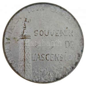 Franciaország 1900. SOMMET DE LA TOUR EIFFEL - SOUVENIR DE L'ASCENSION...