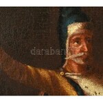 XVIII. v. XIX. sz. ismeretlen magyar festő: IV. Béla király portréja (Béla IV. dux hunorum). Olaj, vászon...