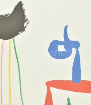 Joan Miró (1893-1983): Parler seul, 1948/2004. Computer print, papír. Jelzett a print alatt nyomtatva...