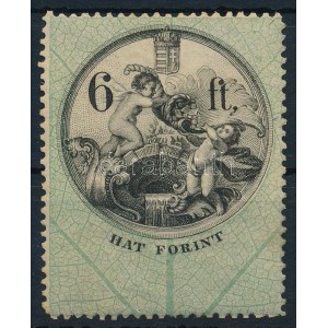 1868/A 6Ft illetékbélyeg (12.000)
