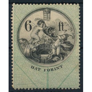 1868/A 6Ft illetékbélyeg (12.000)