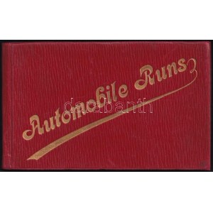 1905 Automobile Runs - autóregiszter Goldman & Salatsch kiadvány a megtett útvonalakról Ausztria területén...