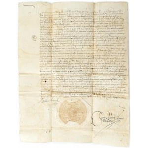 1569 Bécs, II. Miksa levele Zala vármegyéhez szentbalázsi Szele (Zele...