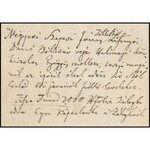 1842 Gyene Károly (1805-1878) országgyűlési képviselő, újságíró autográf levele Szél Györgynek, Szél Kálmán (1838-1928...